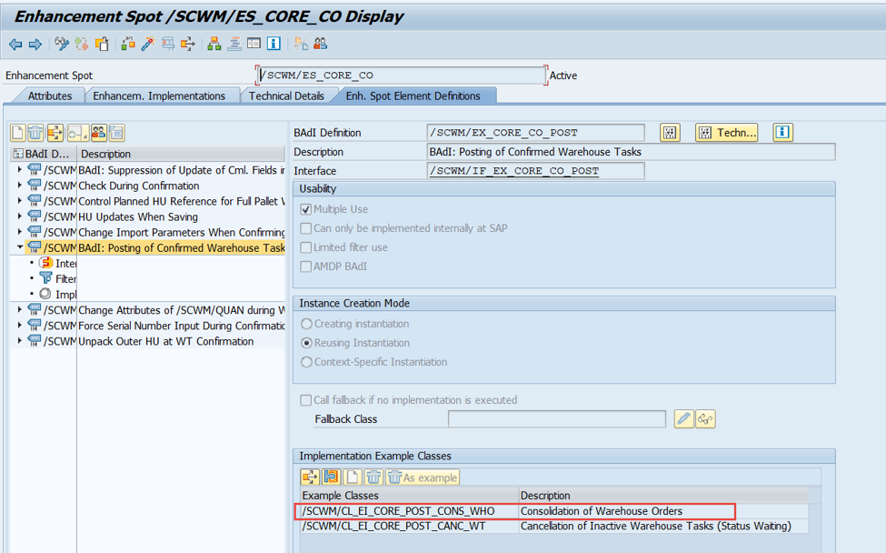 Synchronization of Warehouse Order completion 01